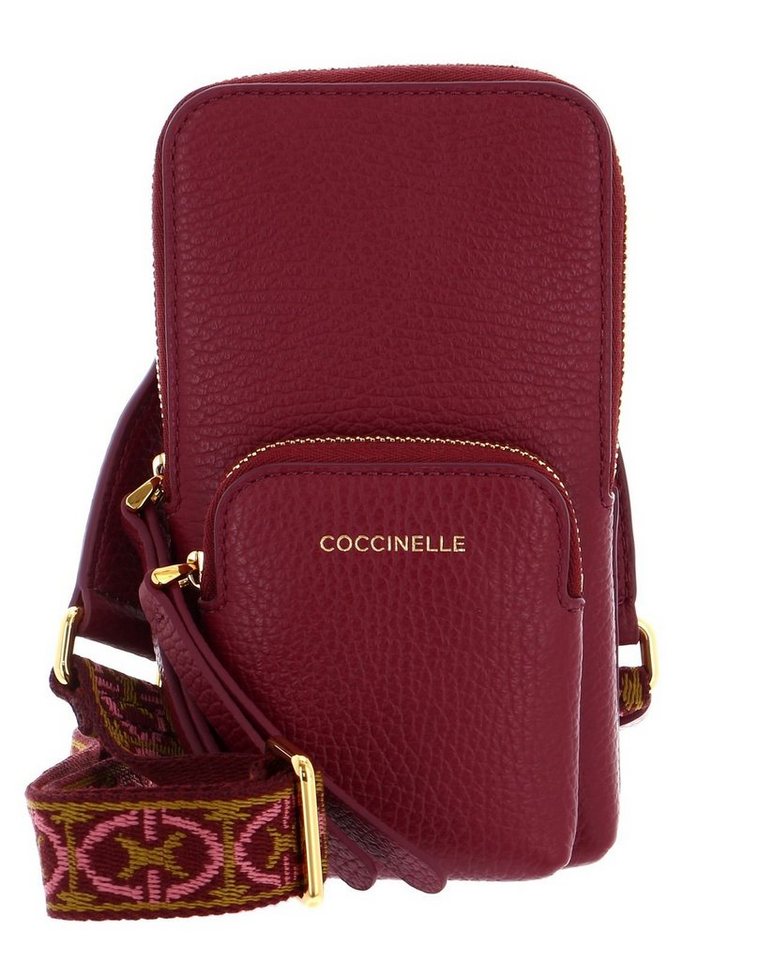 COCCINELLE Handytasche Hi-Tech Phone Bag, aus echtem Rindsleder von COCCINELLE