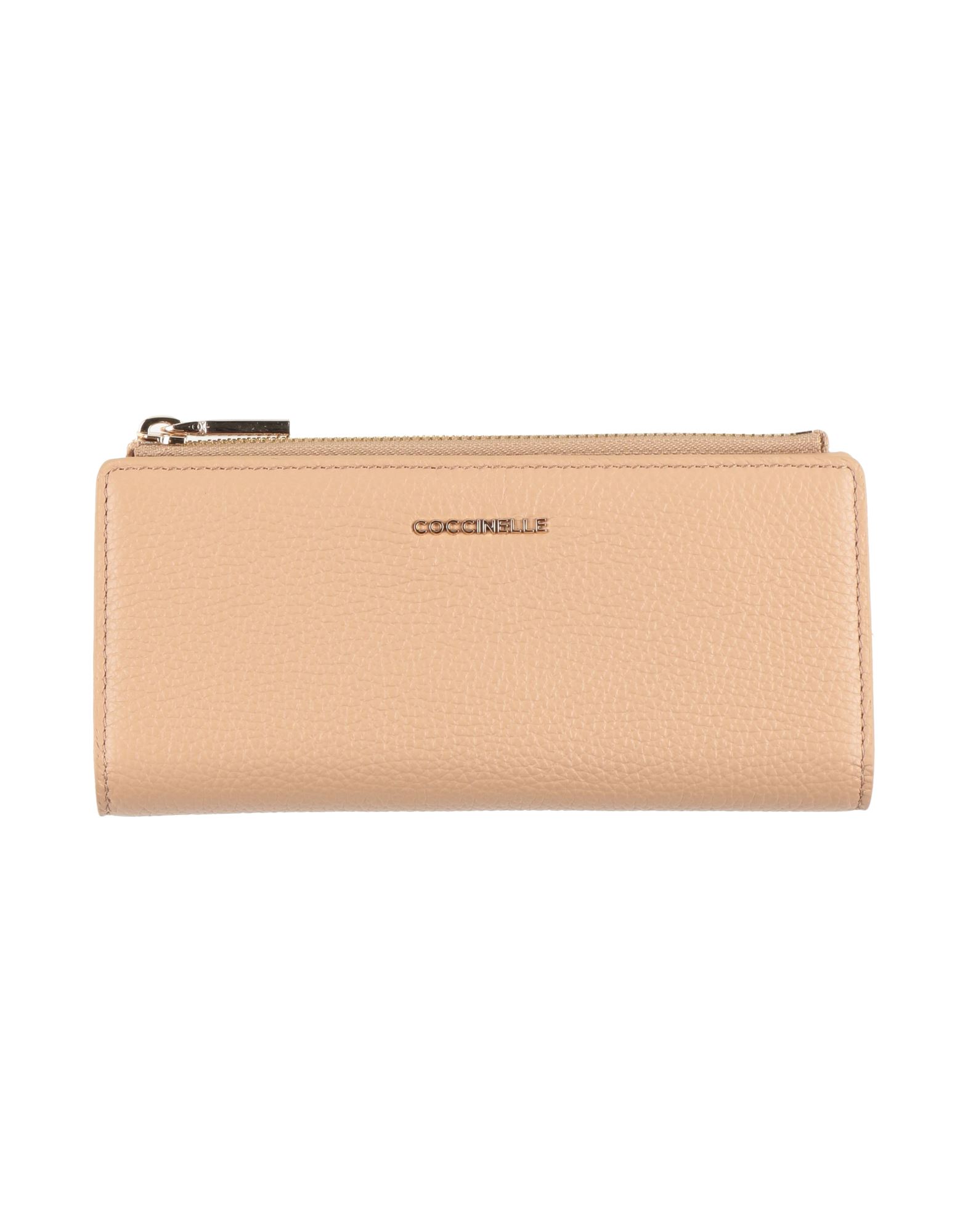 COCCINELLE Brieftasche Damen Beige von COCCINELLE