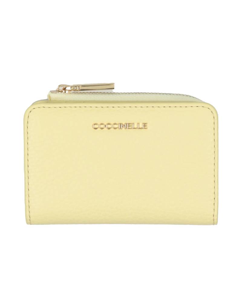 COCCINELLE Kartenetui Damen Gelb von COCCINELLE