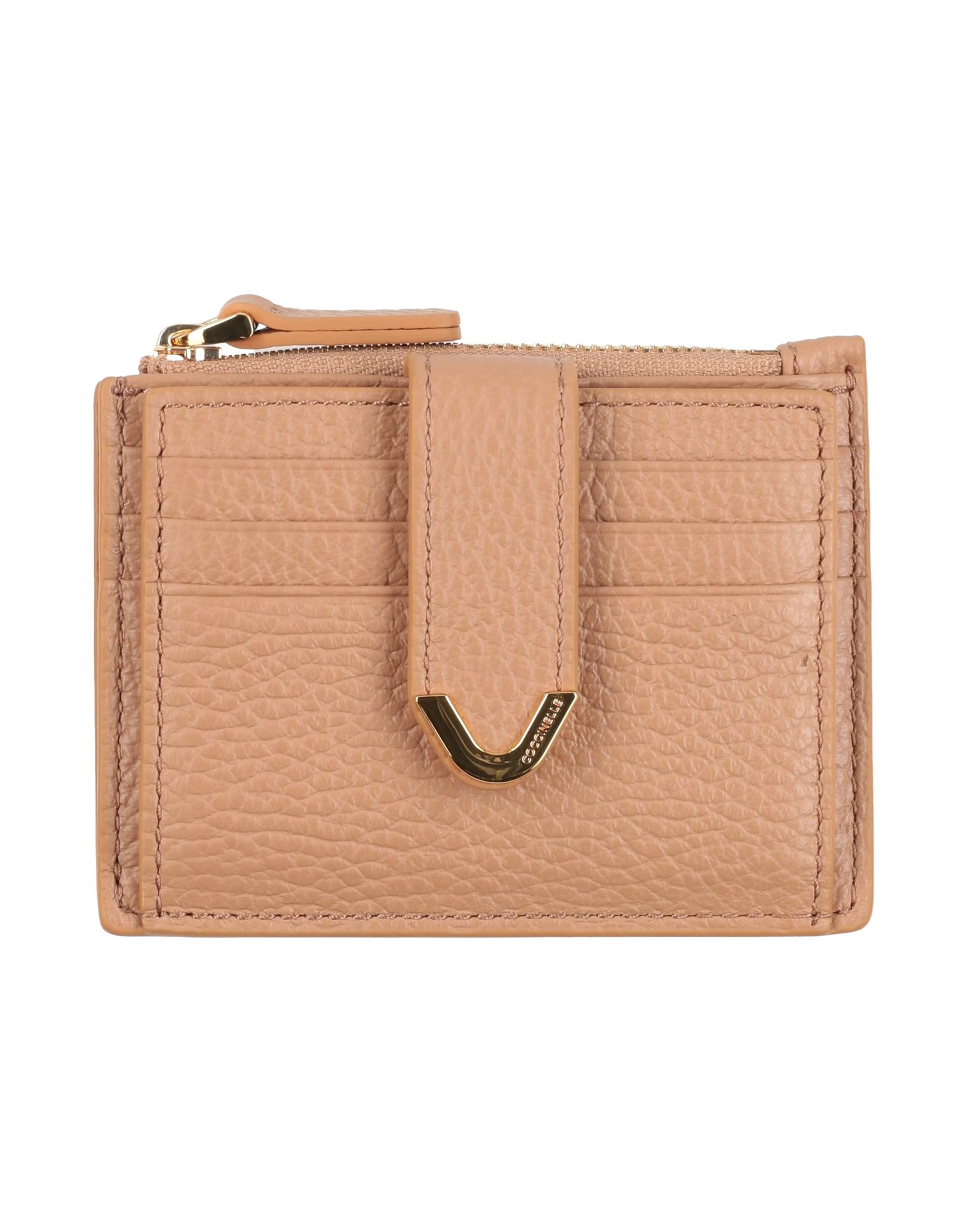 COCCINELLE Kartenetui Damen Kamel von COCCINELLE