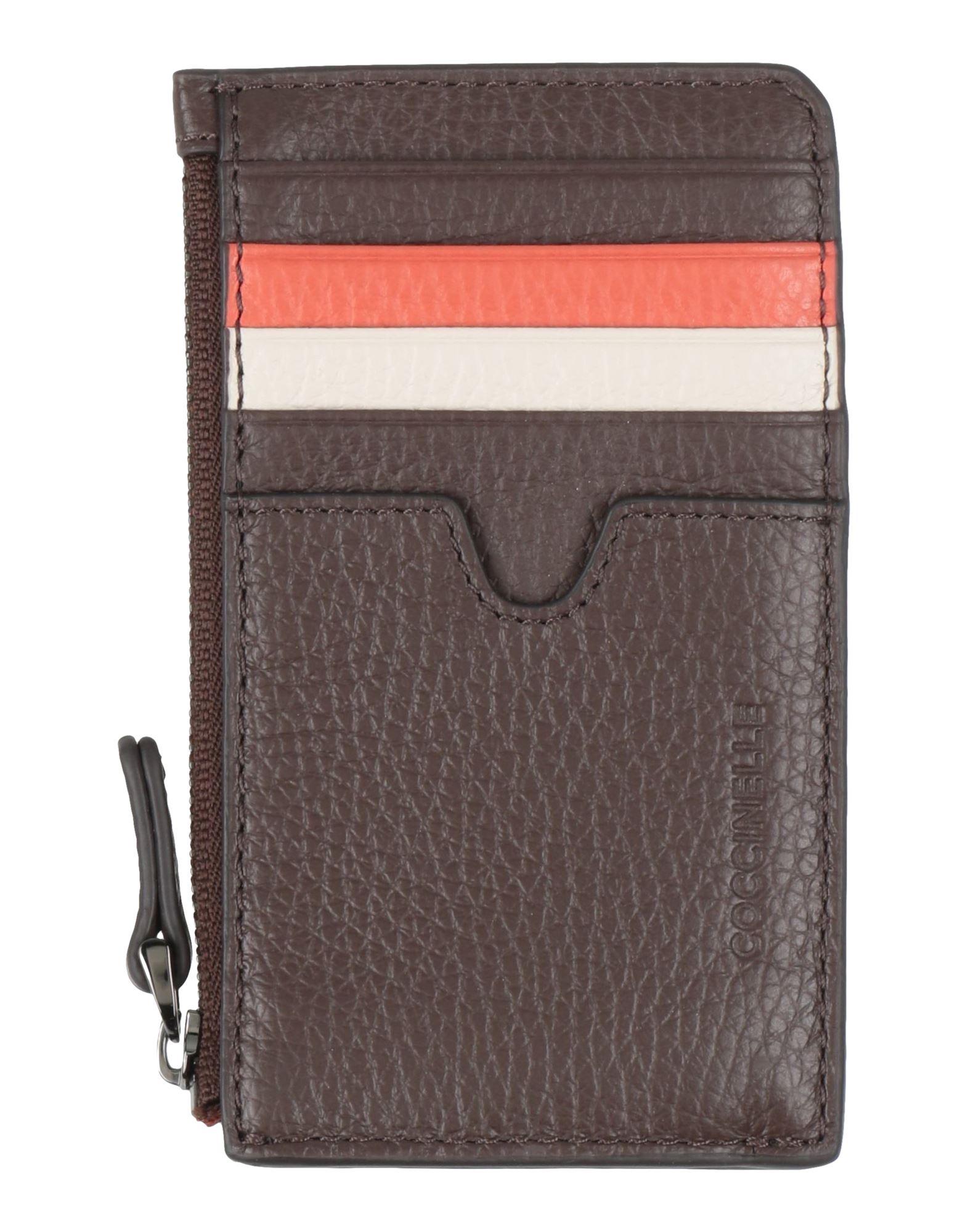 COCCINELLE Kartenetui Herren Dunkelbraun von COCCINELLE