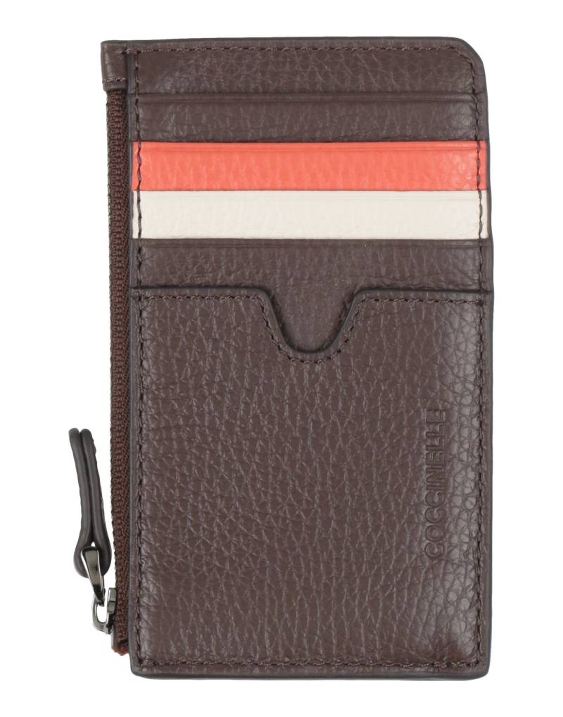COCCINELLE Kartenetui Herren Dunkelbraun von COCCINELLE
