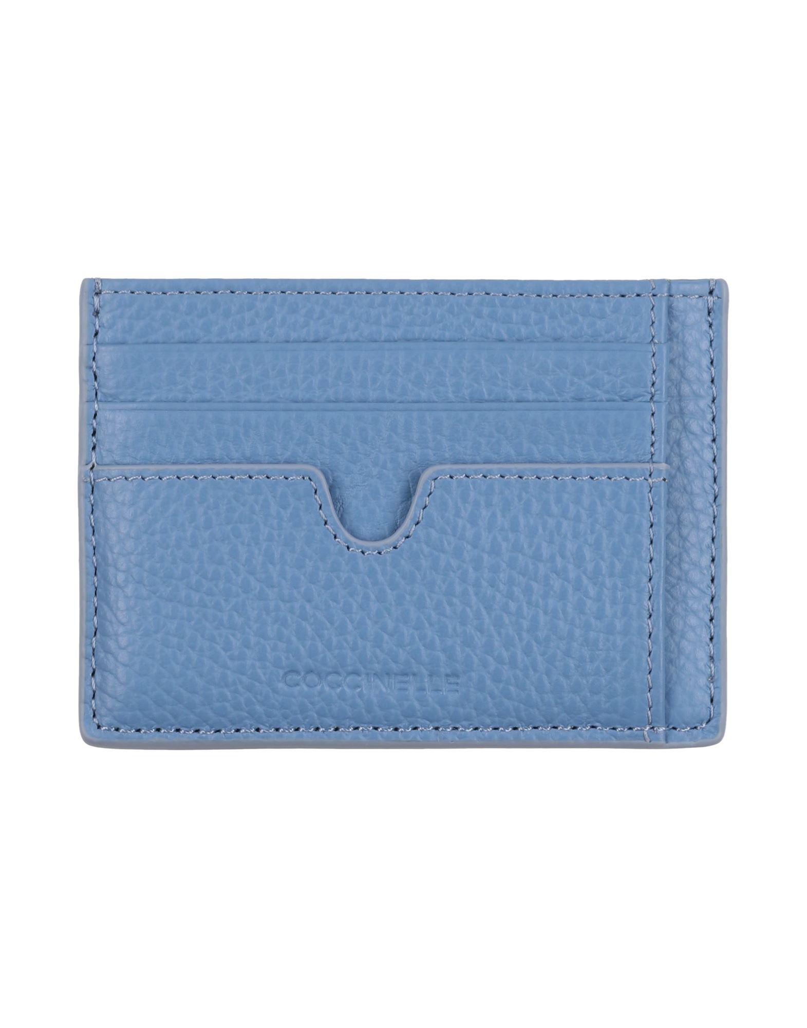COCCINELLE Kartenetui Herren Hellblau von COCCINELLE