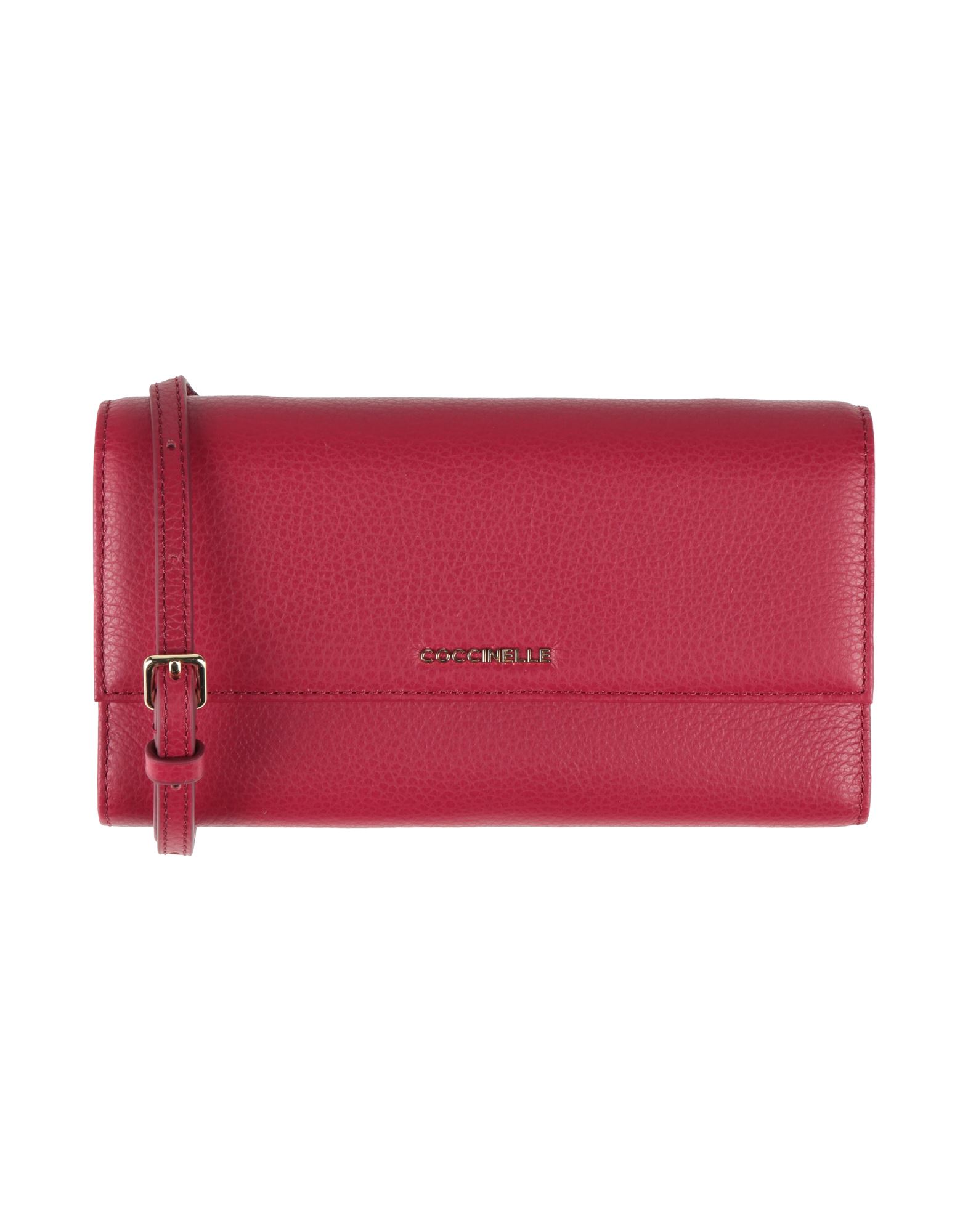 COCCINELLE Portemonnaie Mit Tragriemen Damen Purpur von COCCINELLE