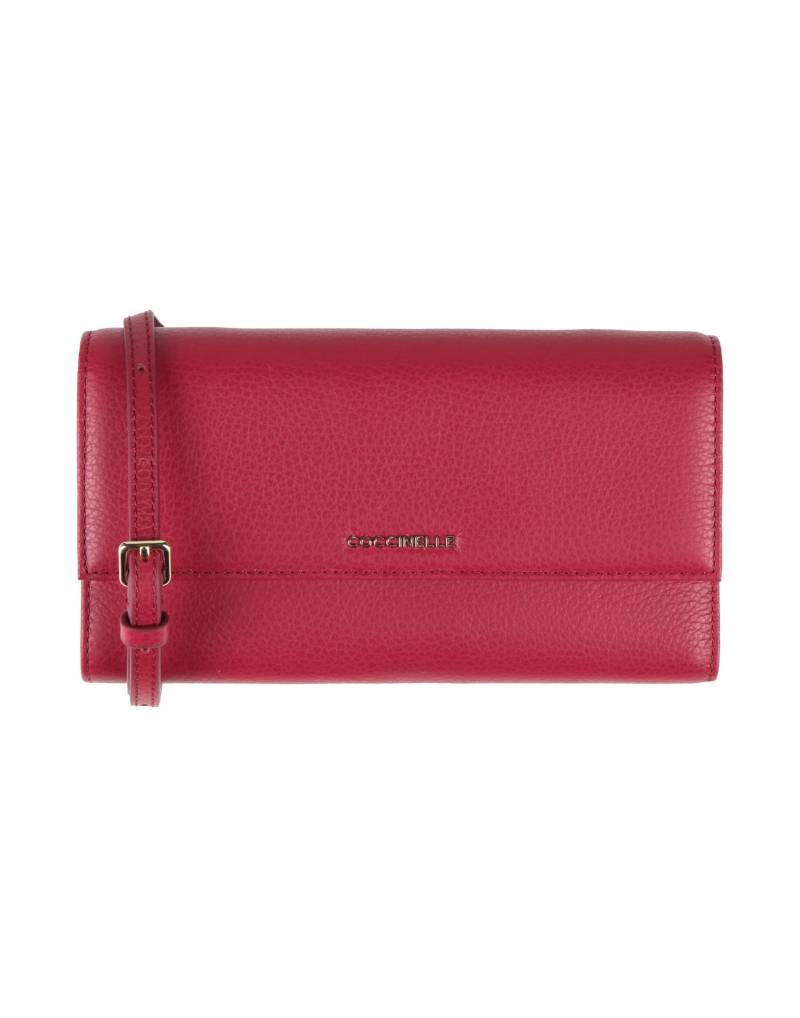 COCCINELLE Portemonnaie Mit Tragriemen Damen Purpur von COCCINELLE