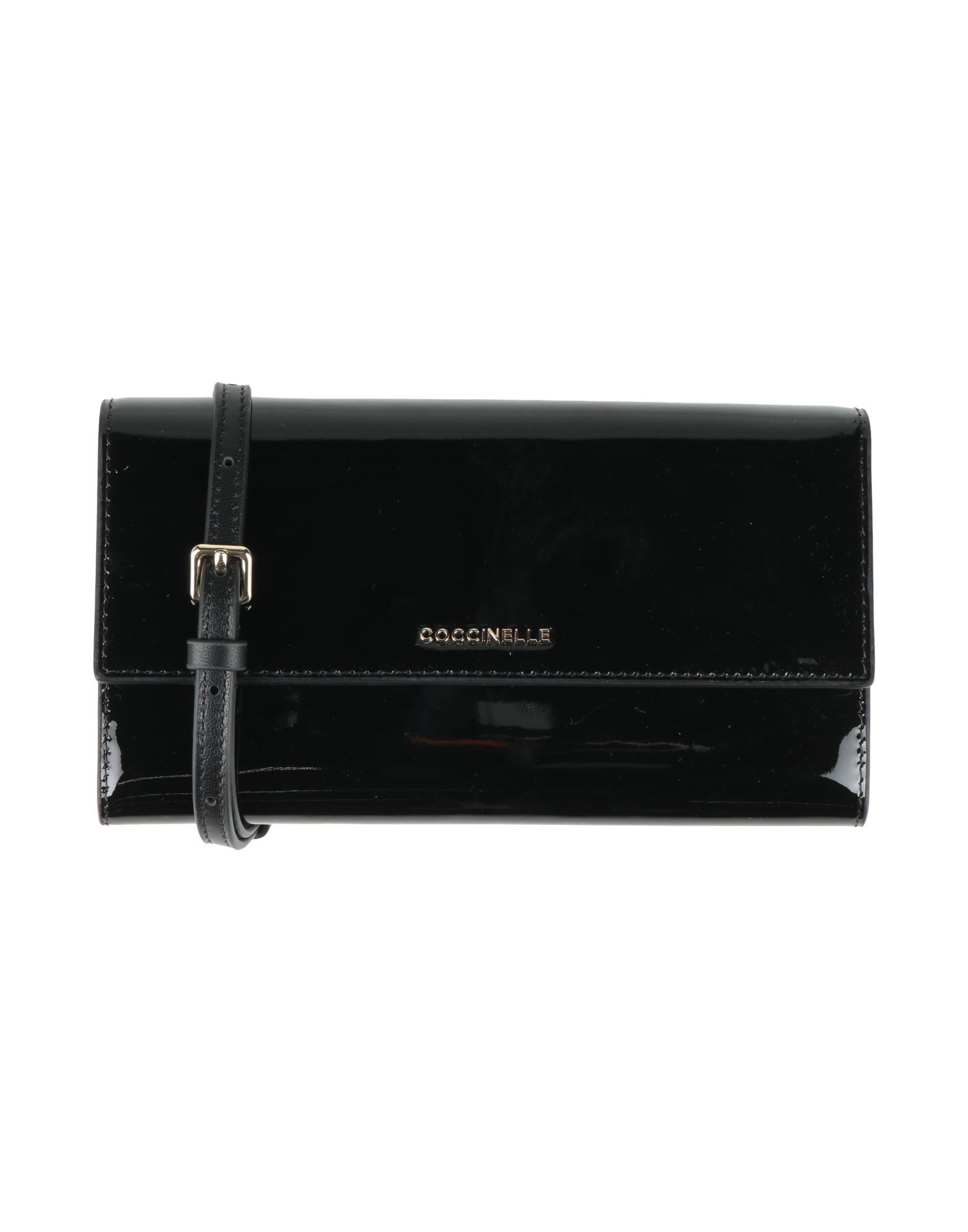 COCCINELLE Portemonnaie Mit Tragriemen Damen Schwarz von COCCINELLE