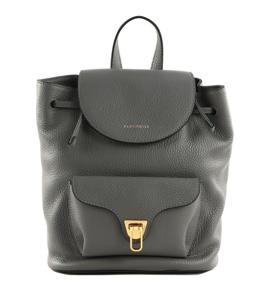COCCINELLE Rucksack Grained Leather Backpack, aus echtem Rindsleder von COCCINELLE