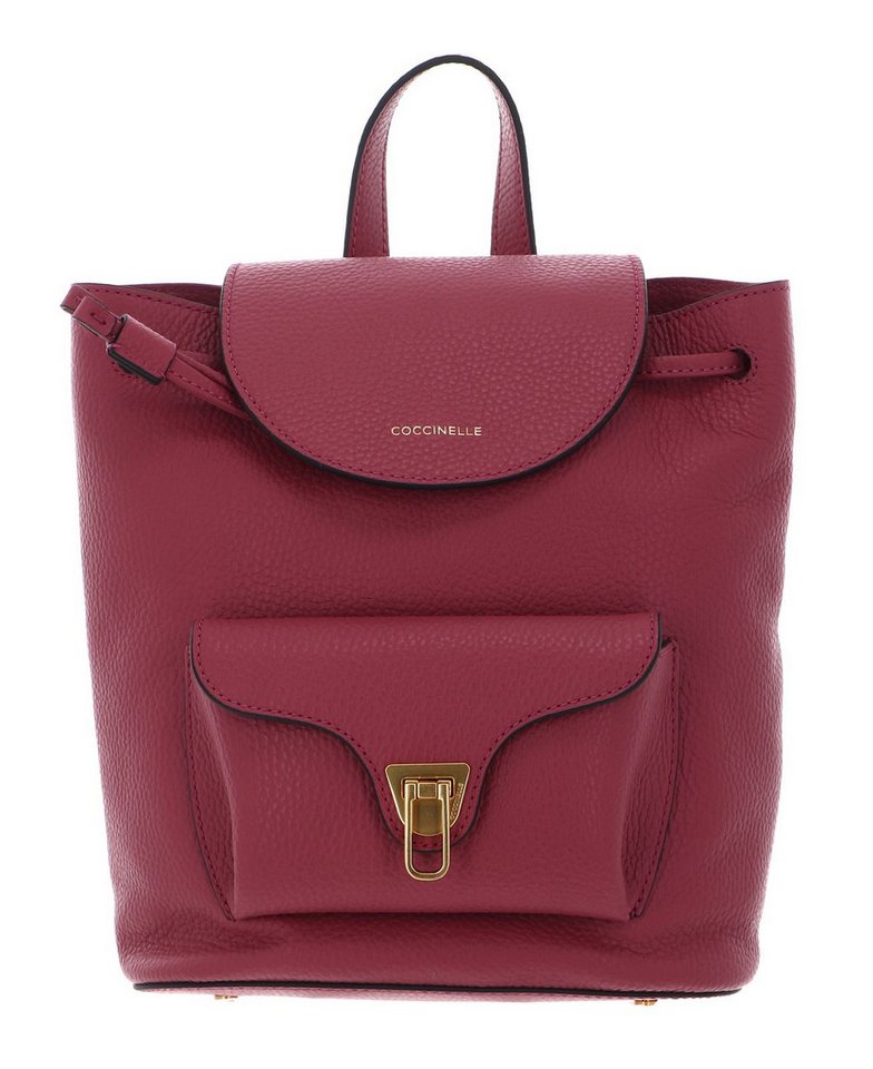 COCCINELLE Rucksack Grained Leather Backpack, aus echtem Rindsleder von COCCINELLE