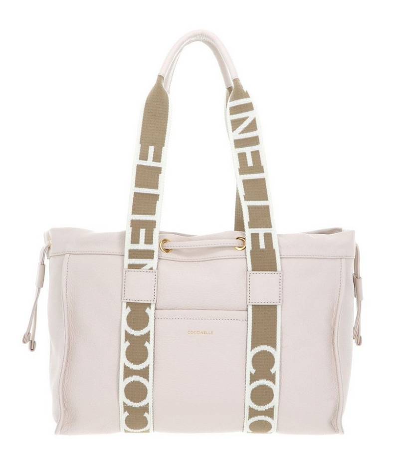 COCCINELLE Schultertasche 2Day Signature, aus echtem Rindsleder von COCCINELLE