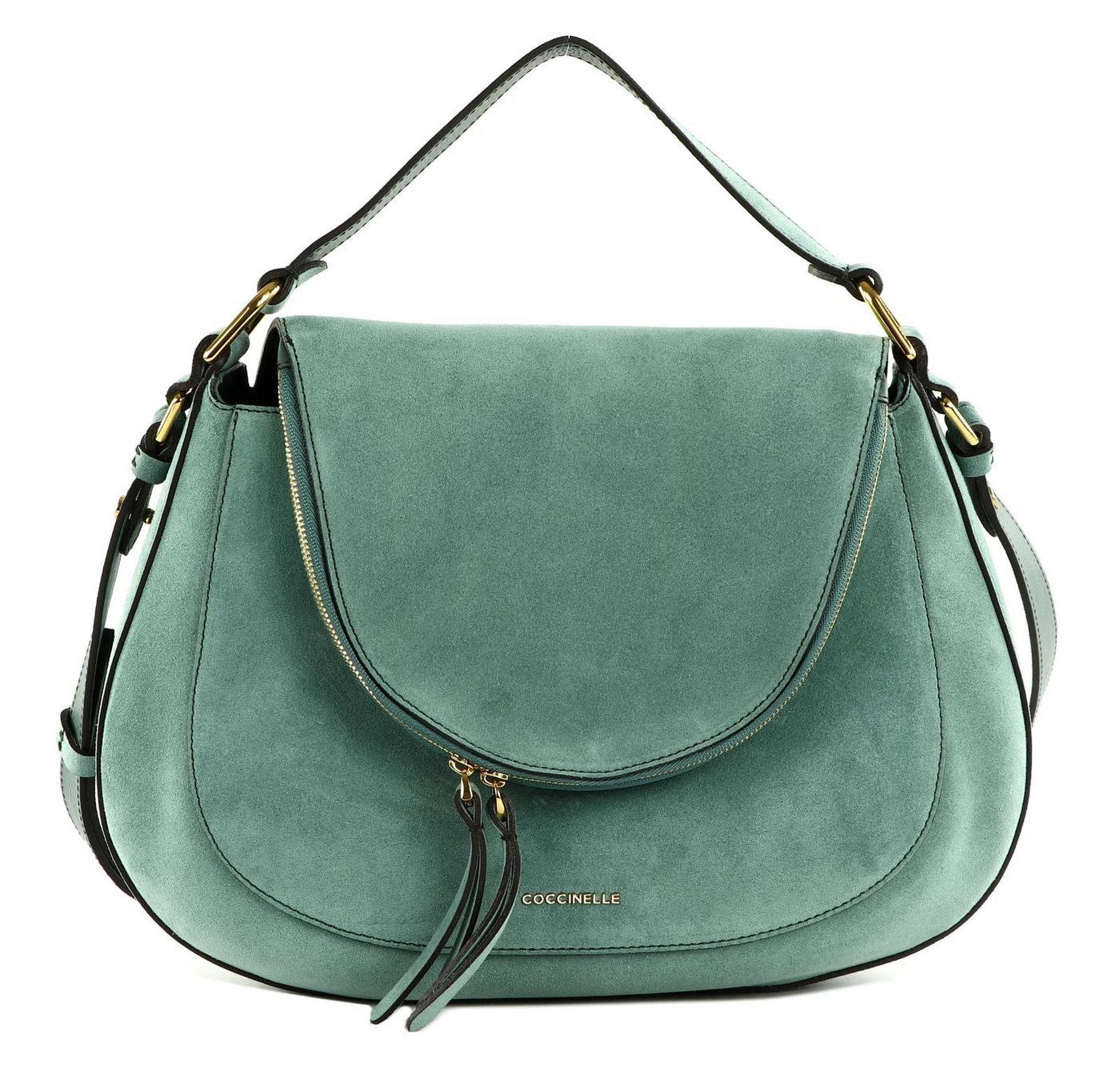 COCCINELLE Schultertasche Coccinelle Sole Suede von COCCINELLE