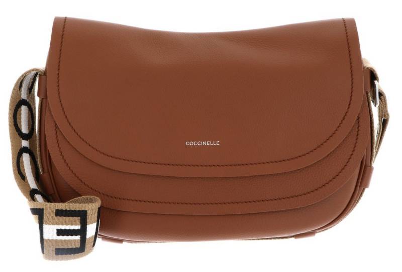 COCCINELLE Schultertasche Crossbody Bag, aus echtem Rindsleder von COCCINELLE