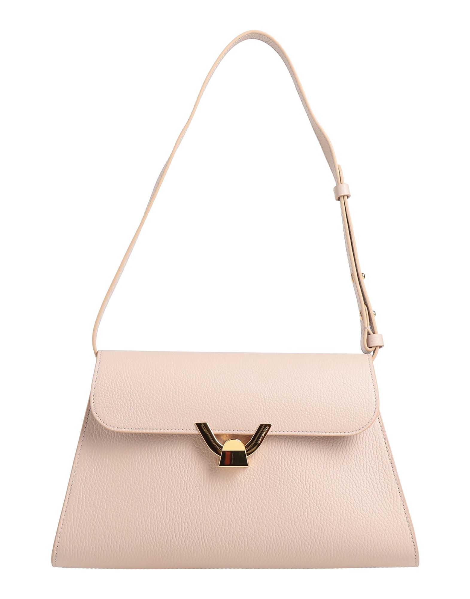 COCCINELLE Schultertasche Damen Beige von COCCINELLE