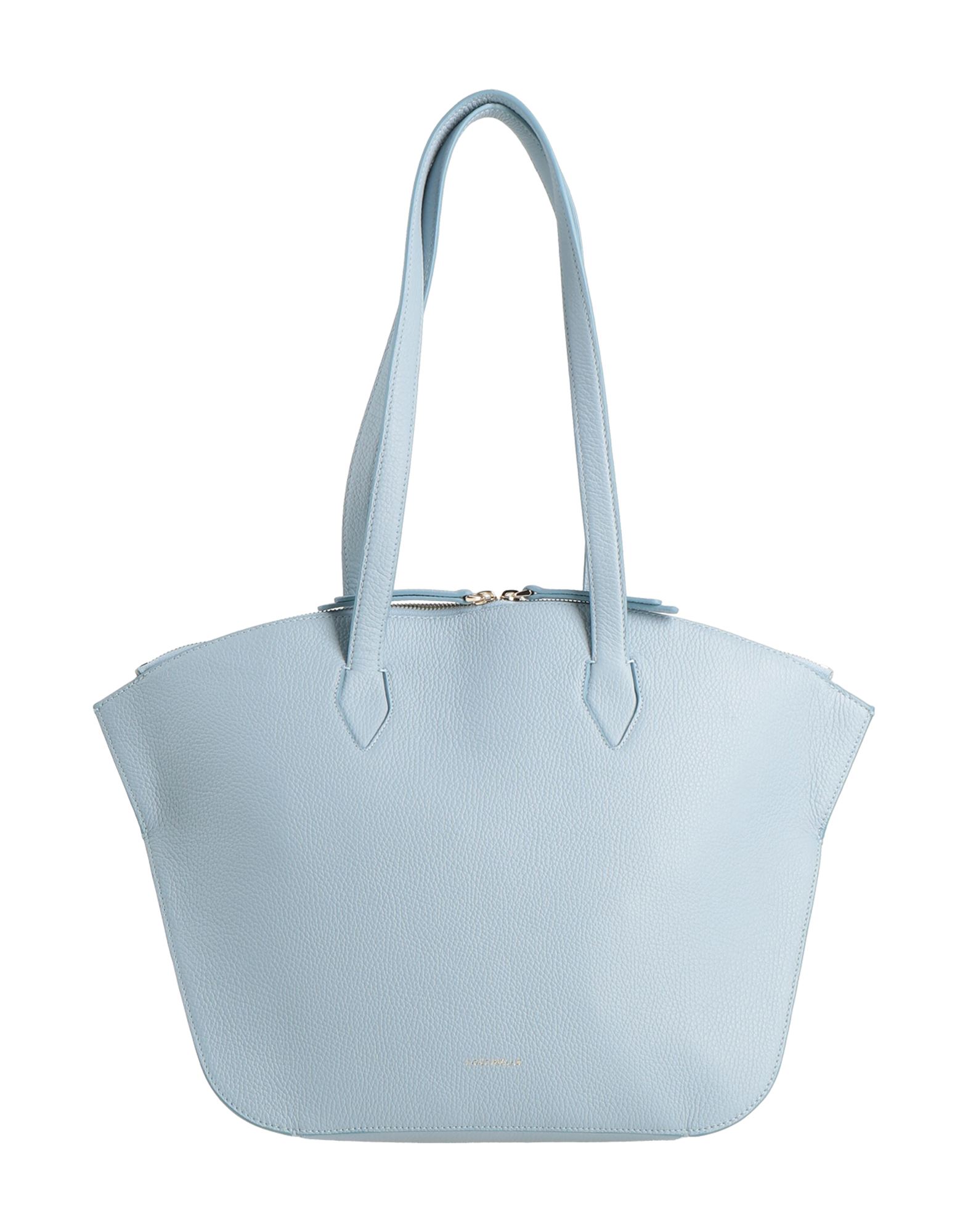 COCCINELLE Schultertasche Damen Himmelblau COCCINELLE Schultertasche Damen Himmelblau von COCCINELLE
