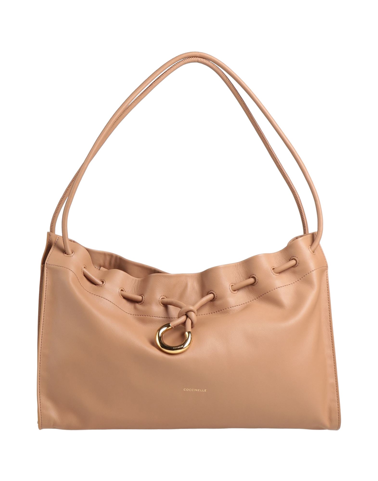 COCCINELLE Schultertasche Damen Kamel von COCCINELLE