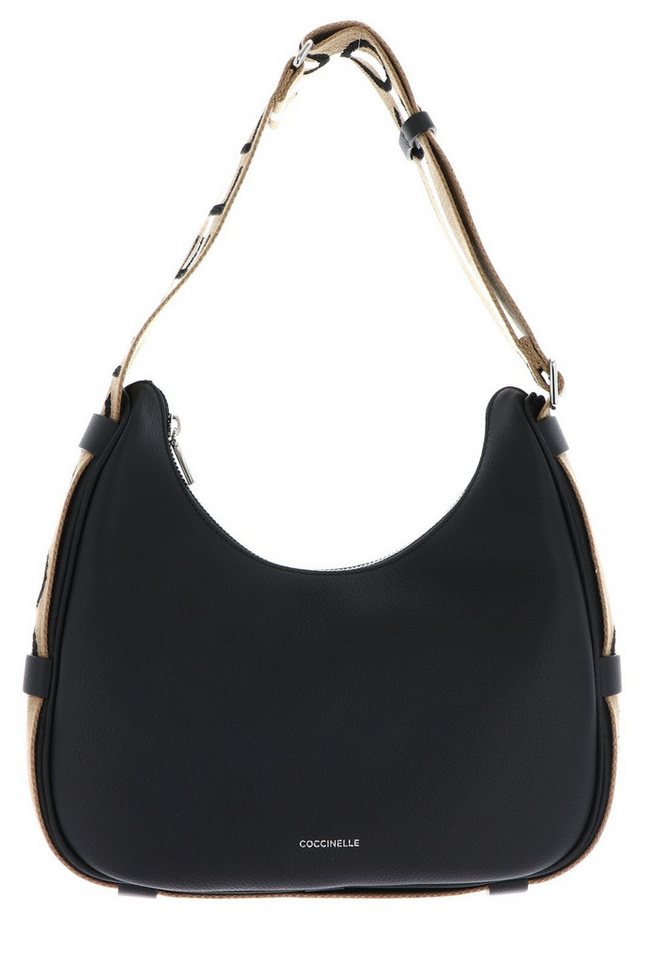 COCCINELLE Schultertasche Handbag Double Grainy Leather, aus echtem Rindsleder von COCCINELLE