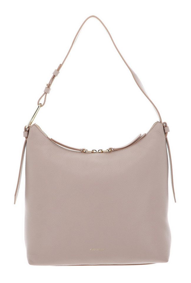 COCCINELLE Schultertasche Handbag Grained Leather, aus echtem Rindsleder von COCCINELLE