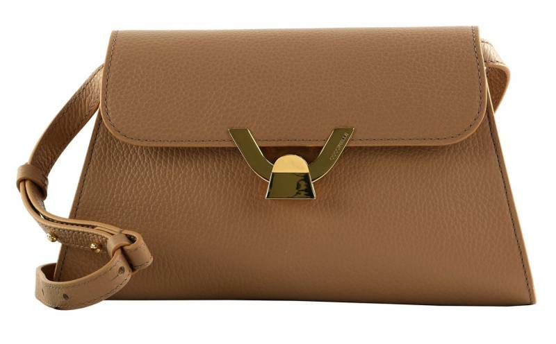 COCCINELLE Schultertasche Handbag Grained Leather, aus echtem Rindsleder von COCCINELLE