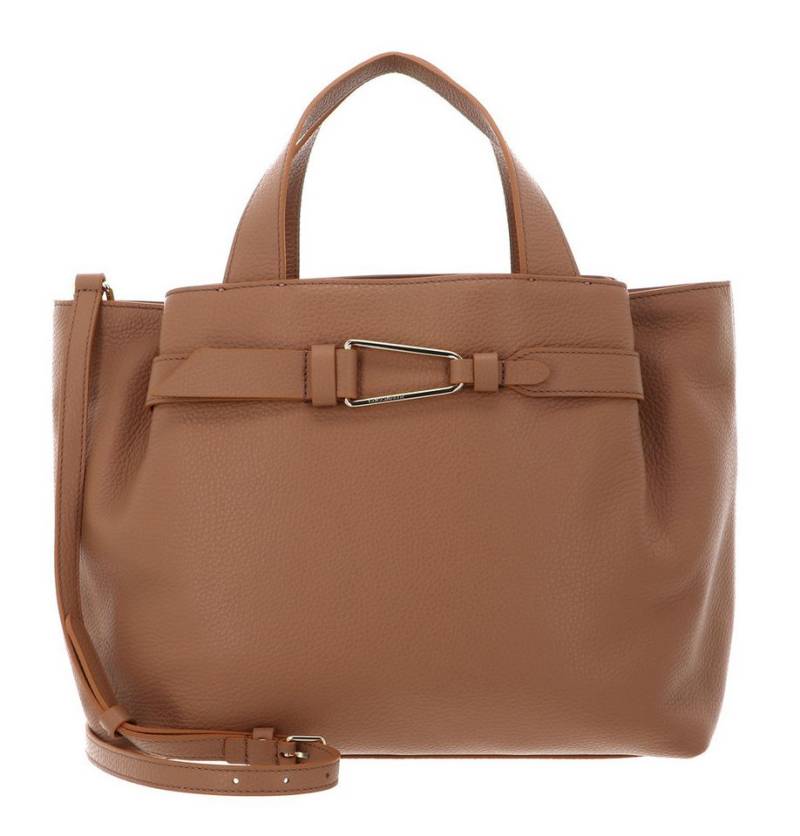 COCCINELLE Schultertasche Handbag Grained Leather, aus echtem Rindsleder von COCCINELLE