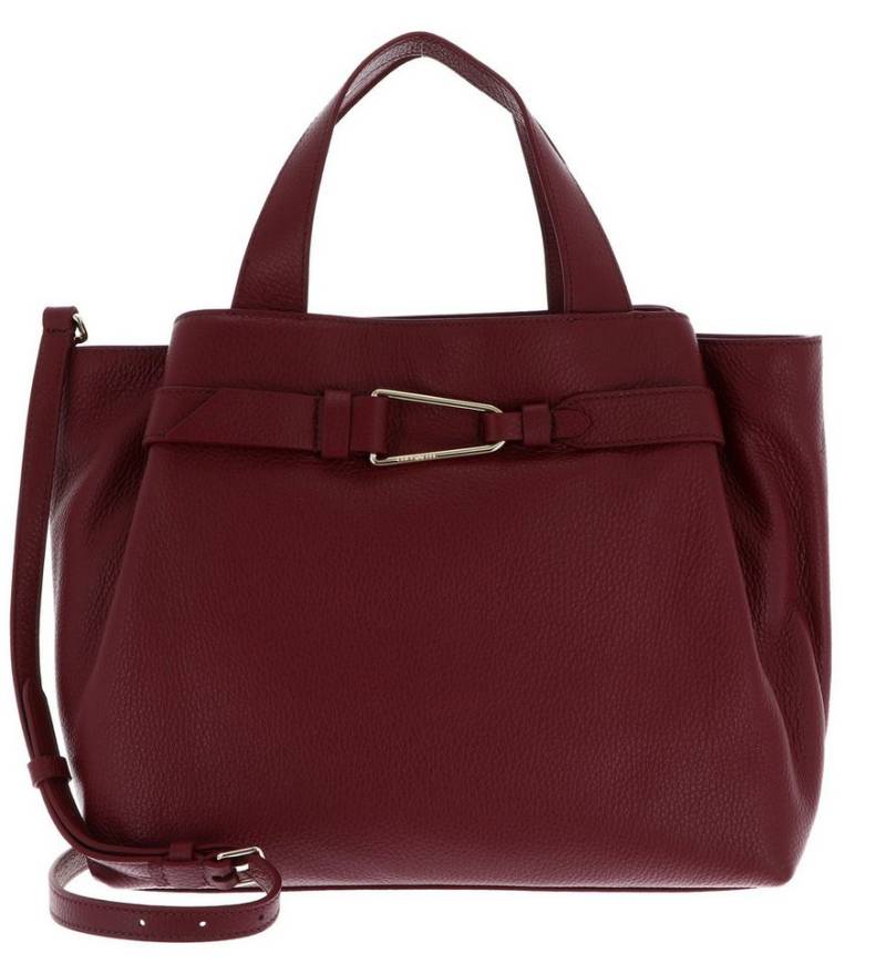 COCCINELLE Schultertasche Handbag Grained Leather, aus echtem Rindsleder von COCCINELLE