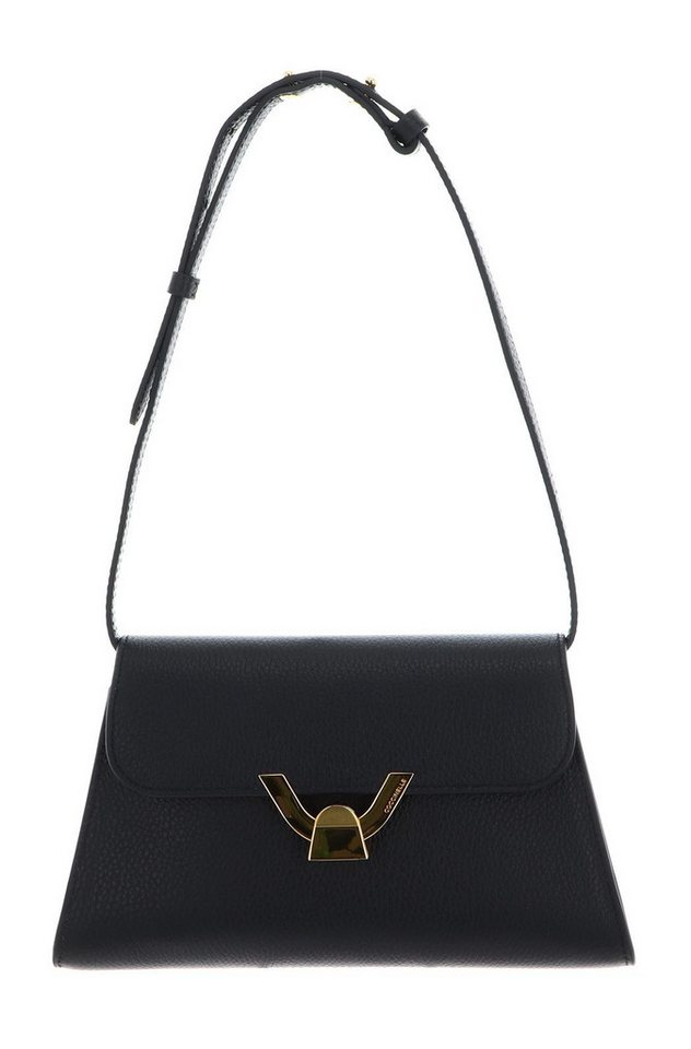 COCCINELLE Schultertasche Handbag Grained Leather, aus echtem Rindsleder von COCCINELLE