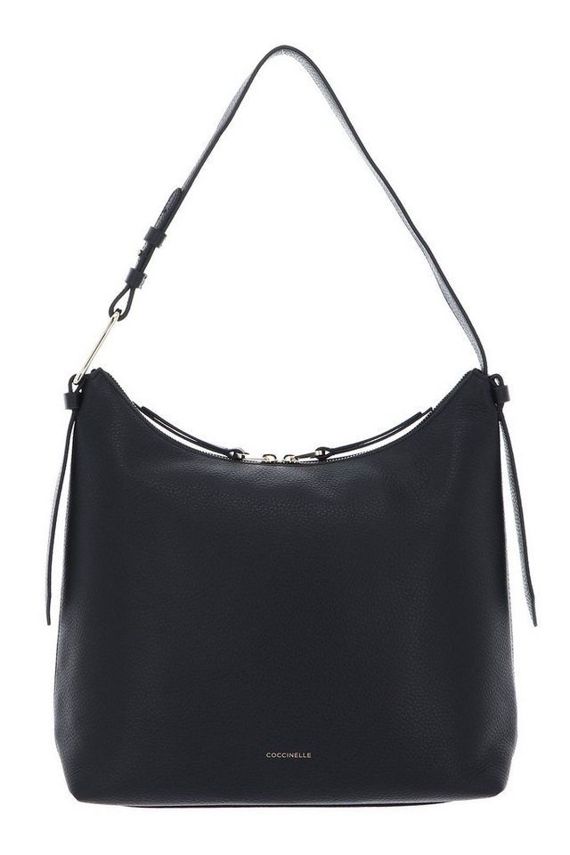 COCCINELLE Schultertasche Handbag Grained Leather, aus echtem Rindsleder von COCCINELLE