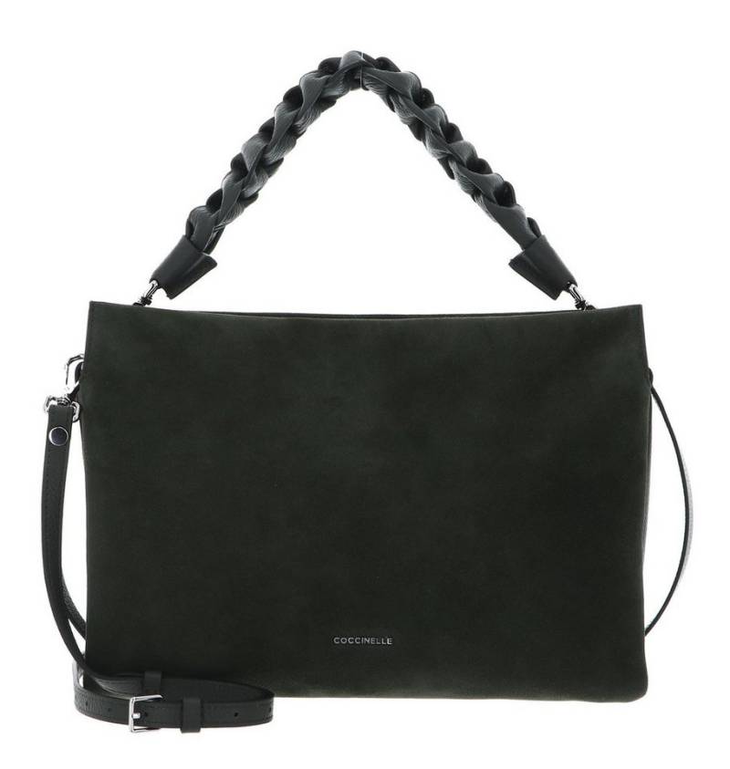 COCCINELLE Schultertasche Handbag Suede, aus echtem Leder von COCCINELLE