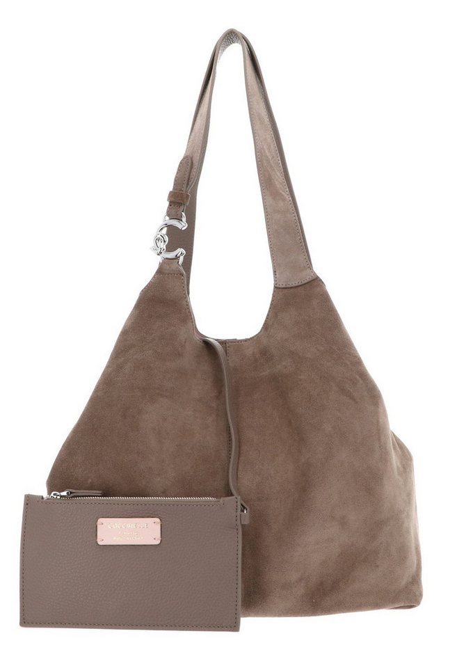 COCCINELLE Schultertasche Handbag Suede (Set, 2-tlg), aus echtem Rindsleder von COCCINELLE