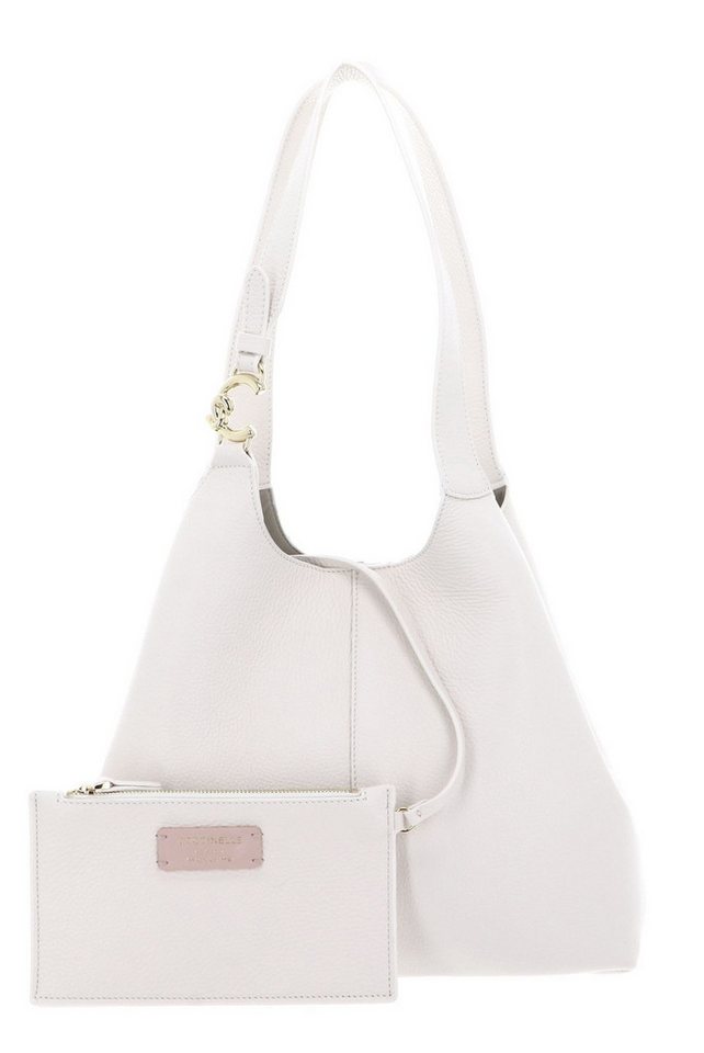 COCCINELLE Schultertasche Shopper (Set, 2-tlg), aus echtem Rindsleder von COCCINELLE