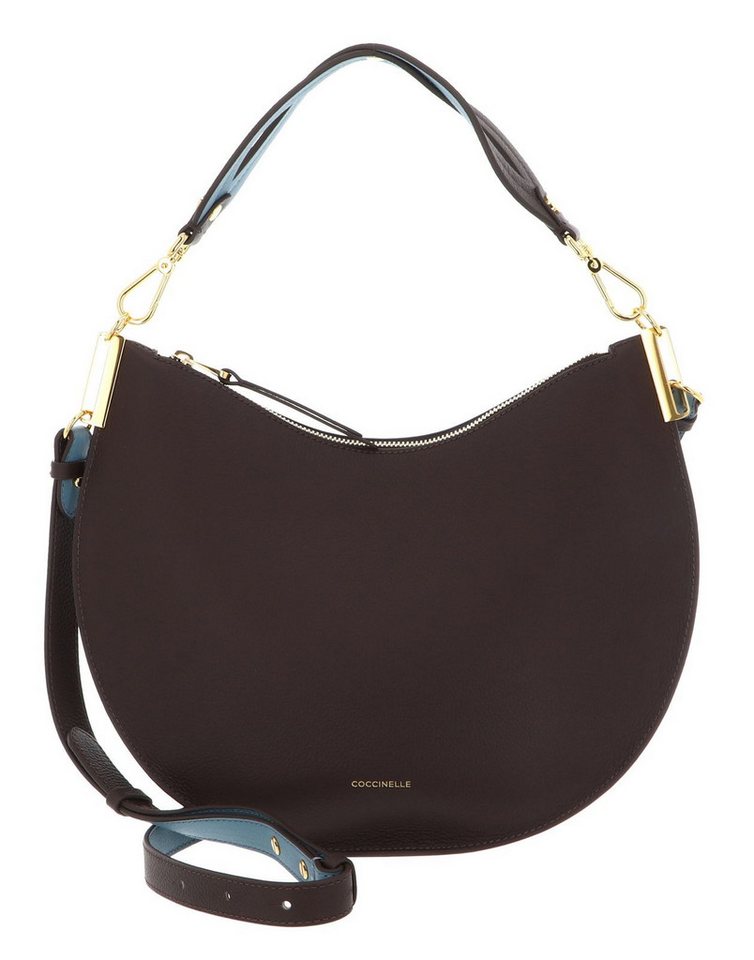 COCCINELLE Schultertasche Shoulder Bag, aus echtem Rindsleder von COCCINELLE