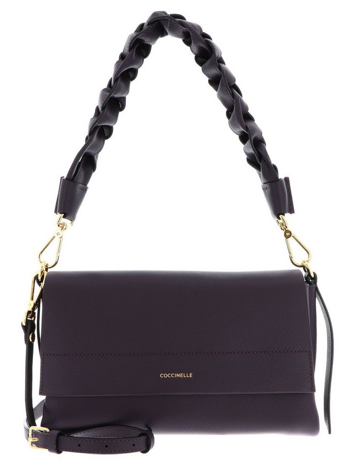COCCINELLE Schultertasche Shoulder Bag, aus echtem Rindsleder von COCCINELLE