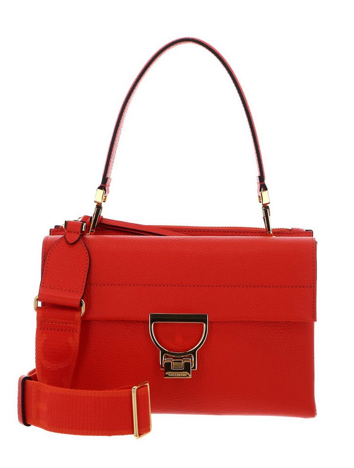 COCCINELLE Schultertasche Shoulder Bag, aus echtem Rindsleder von COCCINELLE