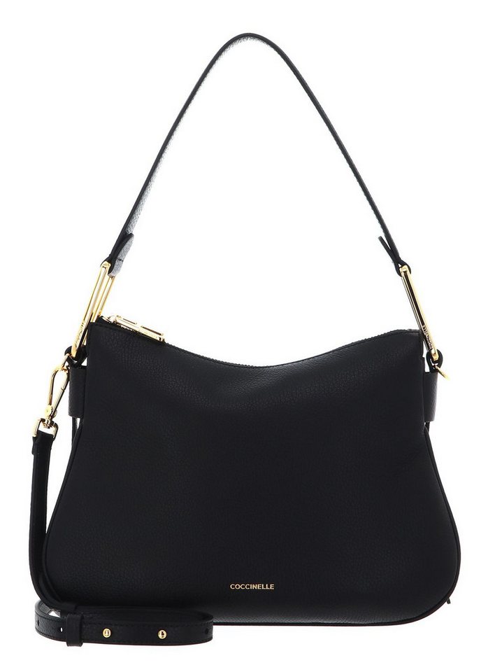 COCCINELLE Schultertasche Shoulder Bag, aus echtem Rindsleder von COCCINELLE