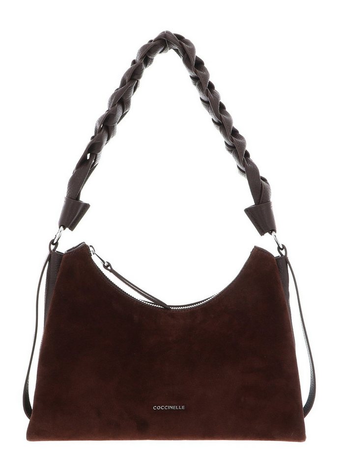 COCCINELLE Schultertasche Shoulderbag, aus echtem Rindsleder von COCCINELLE