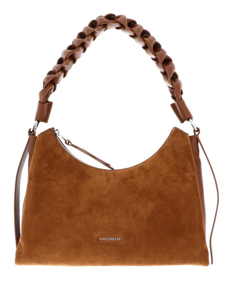 COCCINELLE Schultertasche Shoulderbag, aus echtem Rindsleder von COCCINELLE