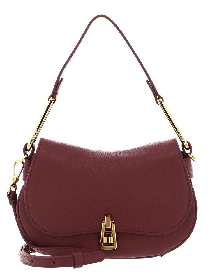 COCCINELLE Schultertasche Shoulderbag Grained Leather, aus echtem Rindsleder von COCCINELLE