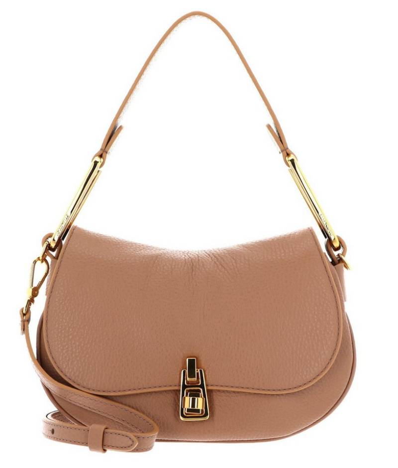 COCCINELLE Schultertasche Shoulderbag Grained Leather, aus echtem Rindsleder von COCCINELLE