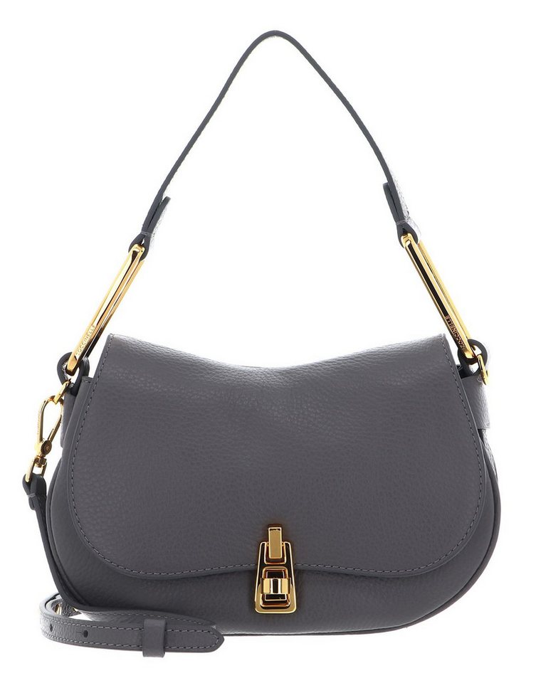 COCCINELLE Schultertasche Shoulderbag Grained Leather, aus echtem Rindsleder von COCCINELLE