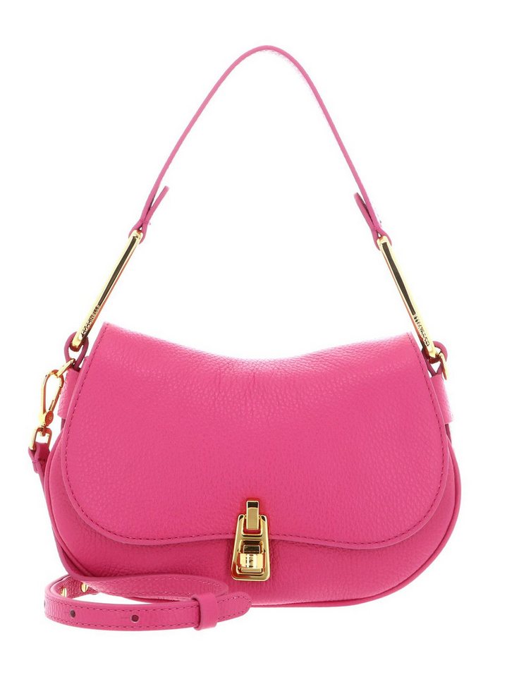 COCCINELLE Schultertasche Shoulderbag Grained Leather, aus echtem Rindsleder von COCCINELLE