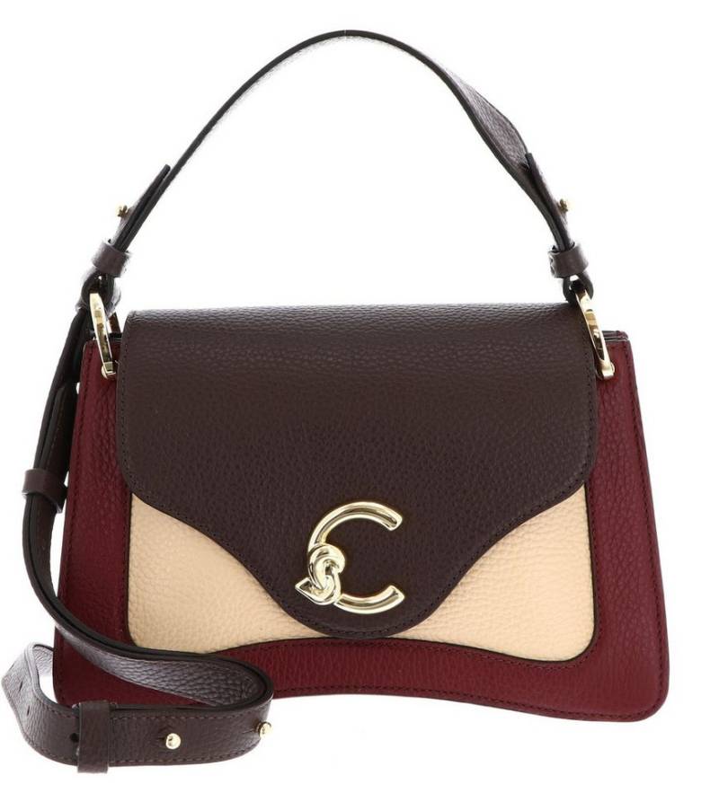 COCCINELLE Schultertasche Tricolor Handbag Grainy Leather, aus echtem Rindsleder von COCCINELLE