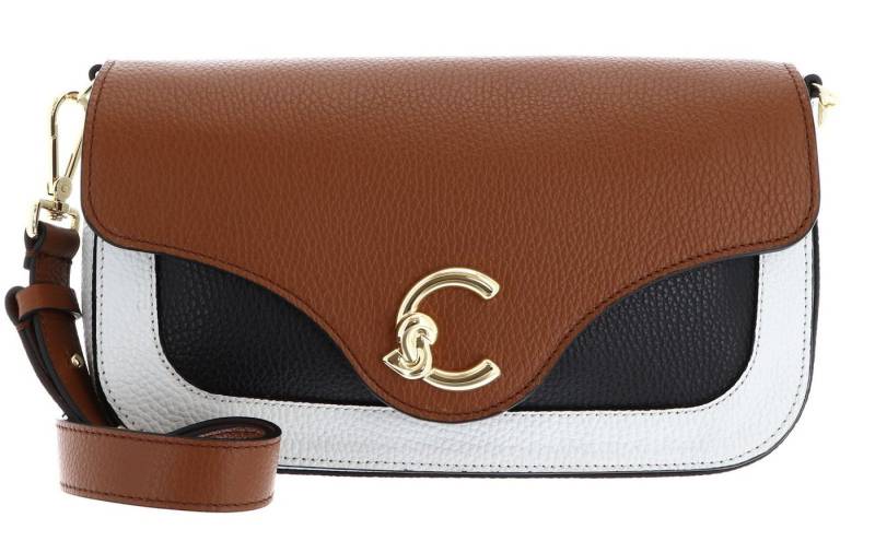 COCCINELLE Schultertasche Tricolor Handbag Grainy Leather, aus echtem Rindsleder von COCCINELLE