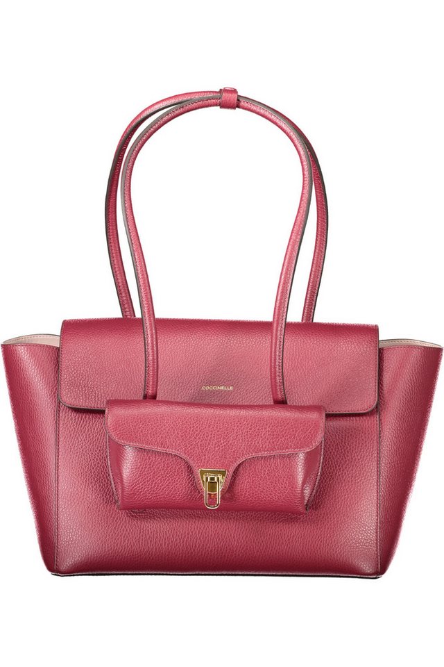 COCCINELLE Umhängetasche, Modische Damen-Handtasche Rot mit praktischem Design und Extras von COCCINELLE