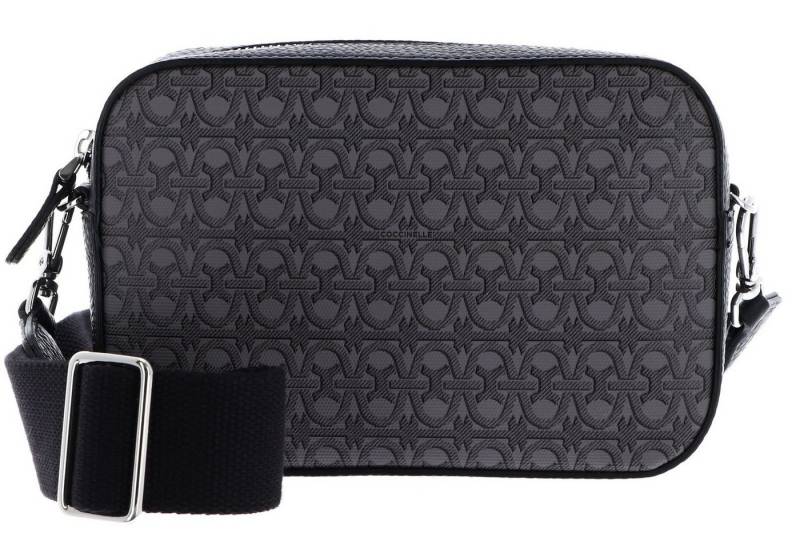 COCCINELLE Umhängetasche Coated Monogram Crossbody Bag, aus echtem Rindsleder von COCCINELLE