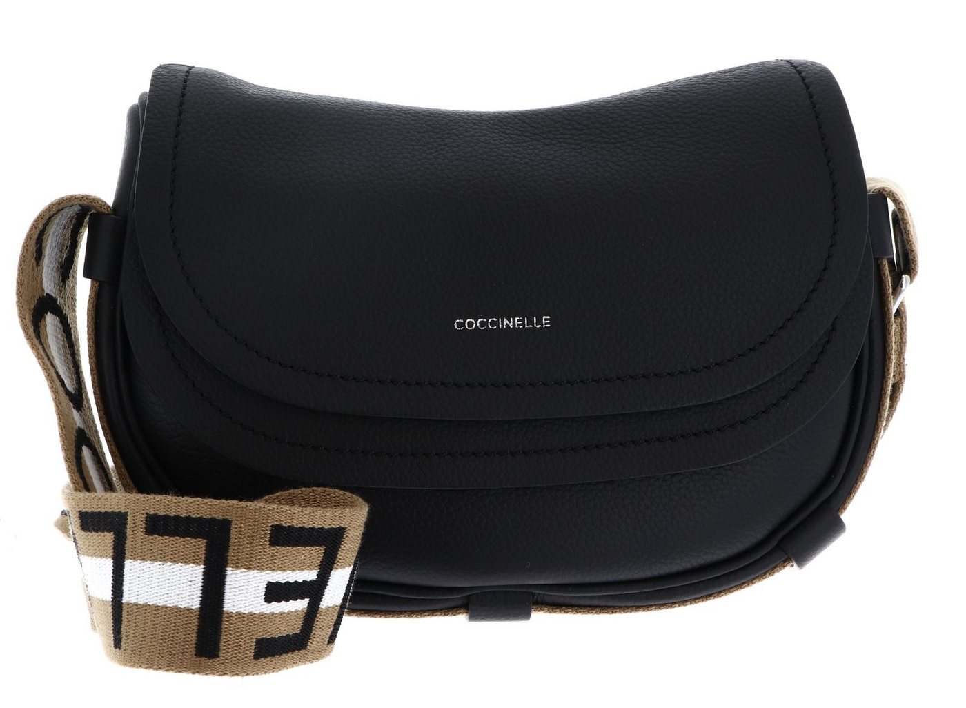 COCCINELLE Umhängetasche Crossbody Bag, aus echtem Rindsleder von COCCINELLE