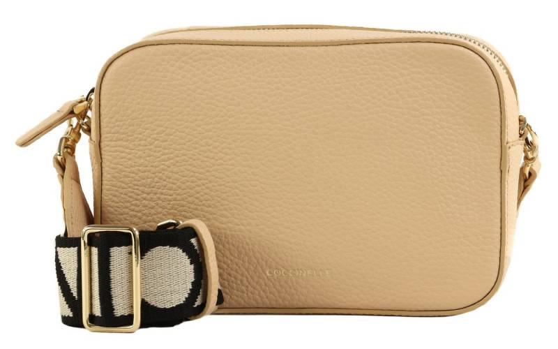 COCCINELLE Umhängetasche Crossover Bag, aus echtem Rindsleder von COCCINELLE