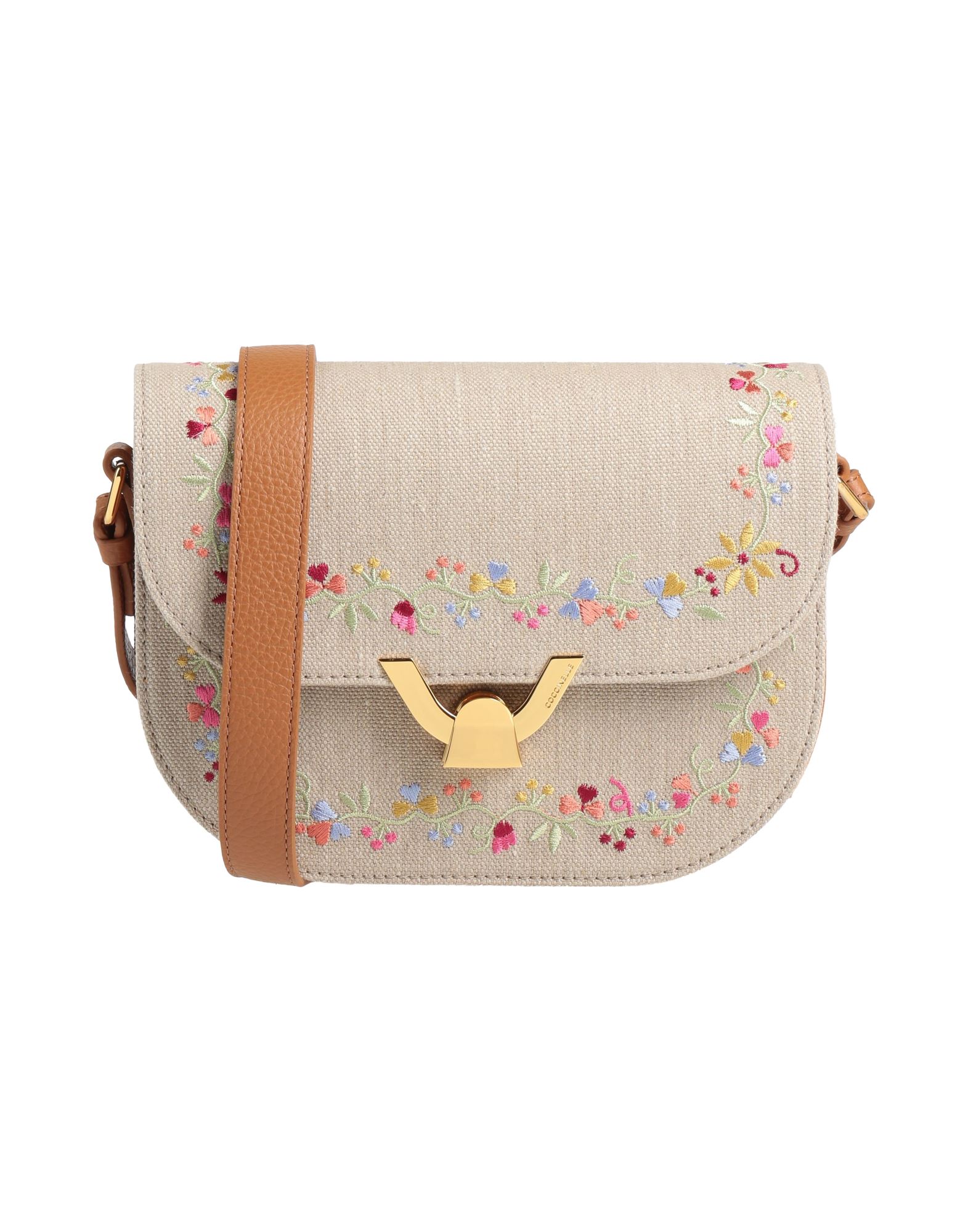COCCINELLE Umhängetasche Damen Beige von COCCINELLE