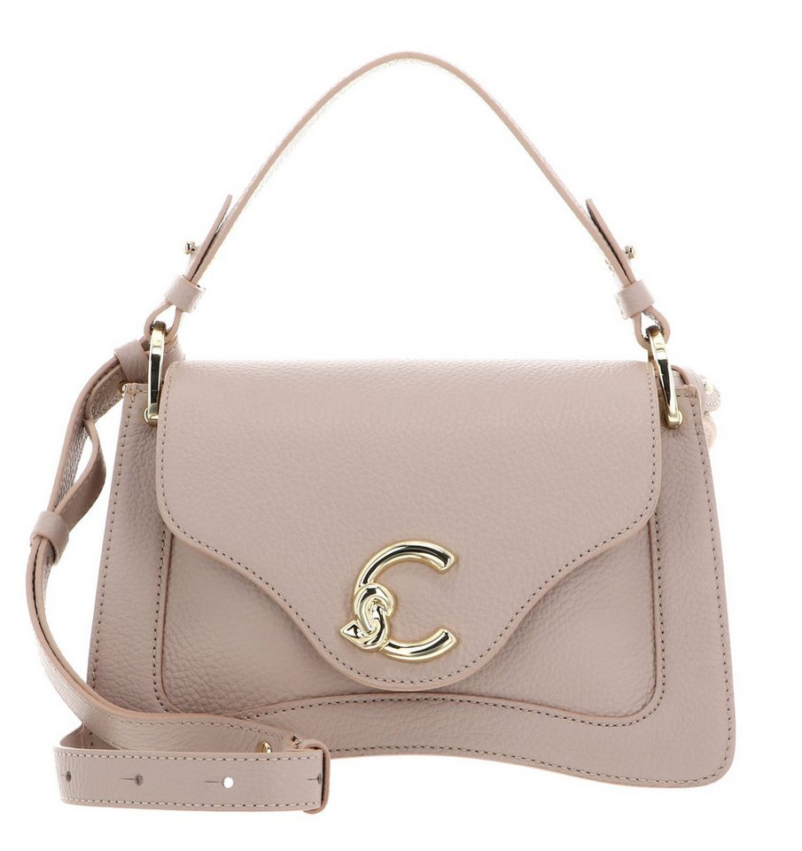 COCCINELLE Umhängetasche Grained Leather Handbag, aus echtem Rindsleder von COCCINELLE