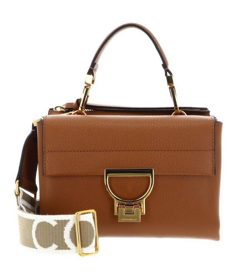 COCCINELLE Umhängetasche Handbag Grained Leather, aus echtem Rindsleder von COCCINELLE