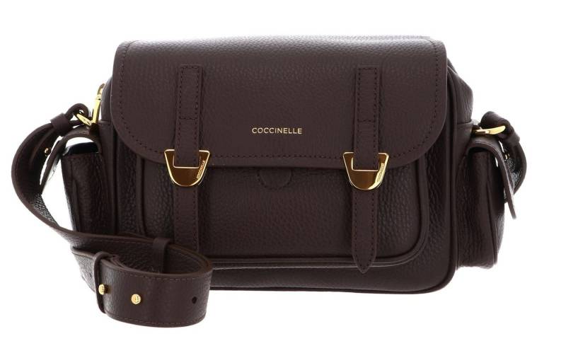 COCCINELLE Umhängetasche Handbag Grained Leather, aus echtem Rindsleder von COCCINELLE
