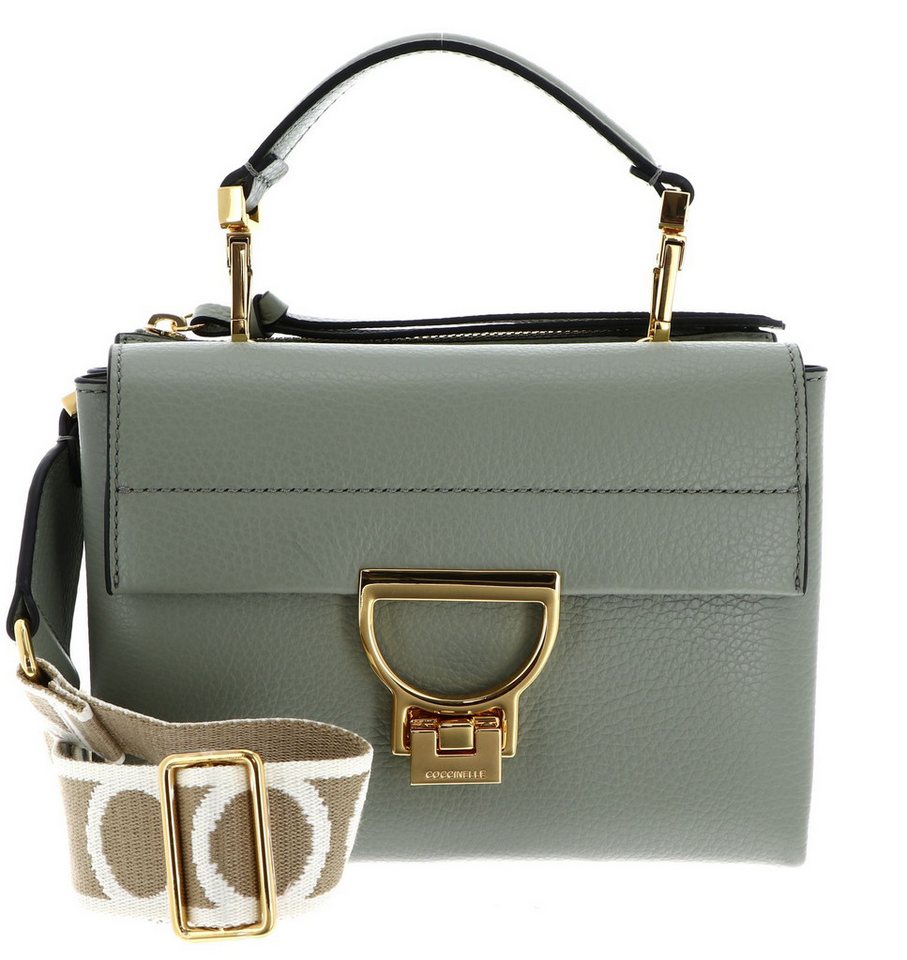 COCCINELLE Umhängetasche Handbag Grained Leather, aus echtem Rindsleder von COCCINELLE