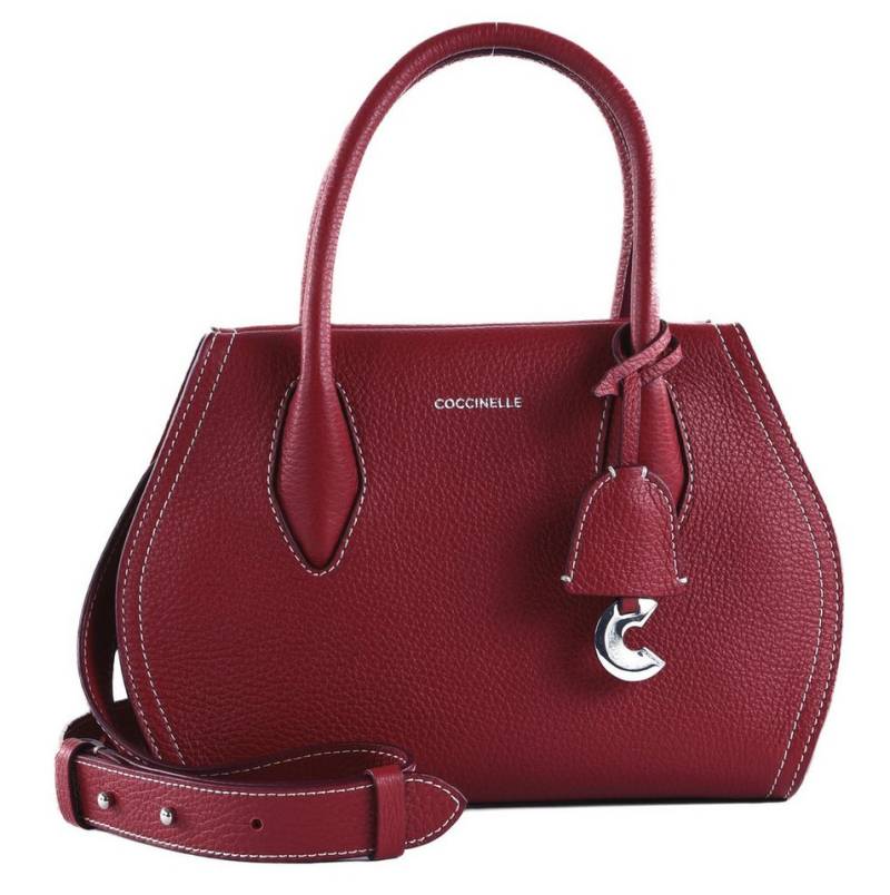 COCCINELLE Umhängetasche Handbag Grained Leather, aus echtem Rindsleder von COCCINELLE